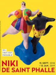 ZA 29/12/18 Expo 'Niki de Saint-Phalle. Hier is alles mogelijk.' Mons (Bergen) 